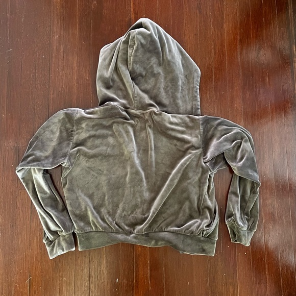 H&M Cropped Brown Zip-up Size M - Picture 3 of 4